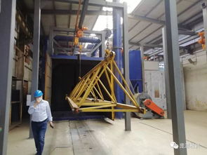 龐源租賃 塔機再制造整線聯動調試成功